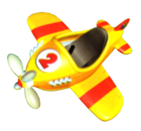 A Plane from Diddy Kong Racing.