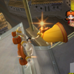 Daisy performing a Trick in Mario Kart Wii