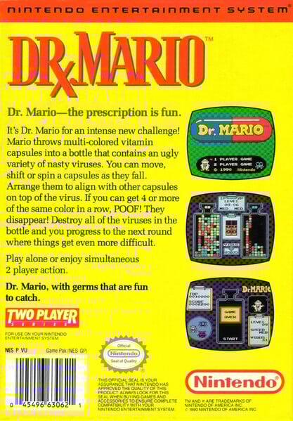 File:Dr. Mario NES Back.jpg
