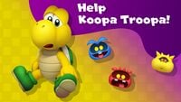 Artwork of Koopa Troopa for the Help Koopa Troopa! event