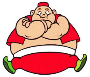 Artwork of Genie (Wario Land: Super Mario Land 3) from the Nintendo Character Manual