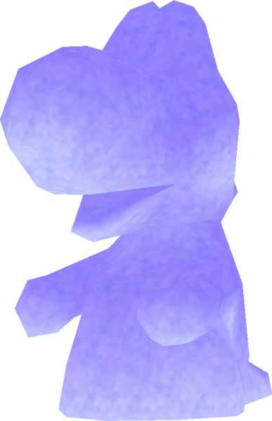 File:MK64 Yoshi snow model.png