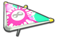 Thumbnail of Inkling Girl's Super Glider (with 8 icon), in Mario Kart 8 Deluxe.