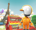 The course icon of the T variant with the Orange Mii Racing Suit