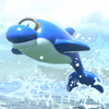 A Dolphin seen in Mario Kart World