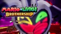 Reclusa appearing on the title screen in ‘'Mario & Luigi: Brothership