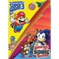 Cover of the double pack of The Adventures of Super Mario Bros. 3: The Complete Series and Adventures of Sonic the Hedgehog: Volume 1