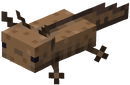 An axolotl from Minecraft