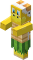 Jungle Zombie Villager (Super Mario Mash-Up Pack)