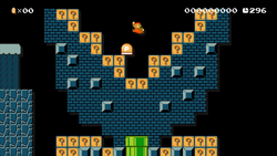 Muncher (level) from Super Mario Maker