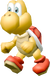 Model of a red Koopa Troopa from New Super Mario Bros. Wii.