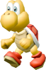 Model of a red Koopa Troopa from New Super Mario Bros. Wii.