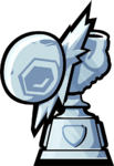 Cannon Cup item sticker for the Mario Strikers: Battle League trophy in the Trophy Creator application