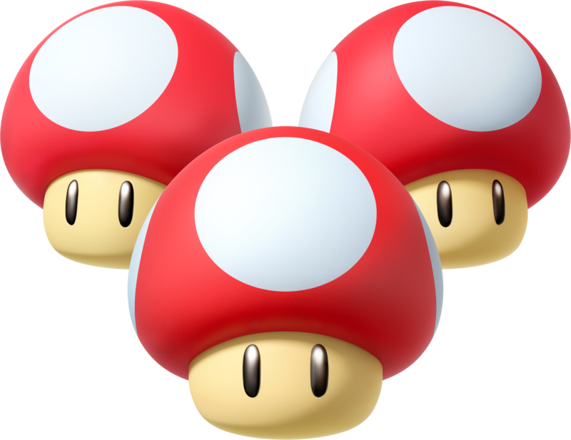 Triple Mushrooms Super Mario Wiki The Mario Encyclopedia 7491