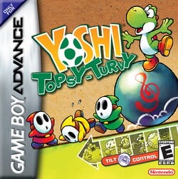 North American box art for Yoshi Topsy-Turvy