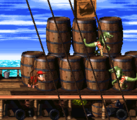 Pirate Panic The first level, Pirate Panic is a simple, straightforward level that takes place on a ship deck.