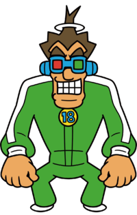 Artwork of 18-Volt for WarioWare Gold