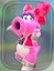 Birdo Pro Racer outfit from Mario Kart World