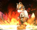 Fire Fox in Super Smash Bros. Brawl