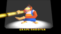 Receiving the Grape Shooter