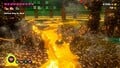 Donkey Kong dodging the hands of Banandium Mush
