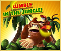 A banner advertisement made to promote Donkey Kong Country Returns 3D