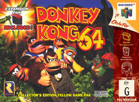 Australian boxart for Donkey Kong 64