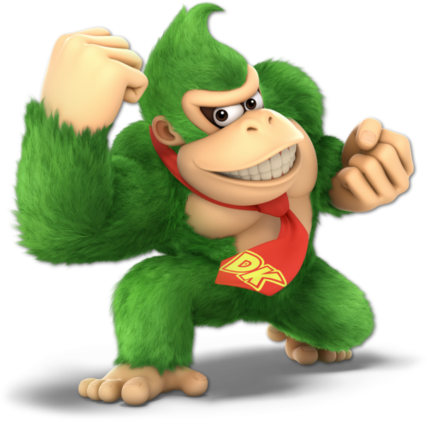 File:Donkey Kong (Green) SSBU.png