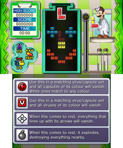 Advanced Stage 3 of Miracle Cure Laboratory in Dr. Mario: Miracle Cure