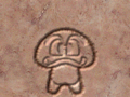 Fossilized Goomba in Mario Party
