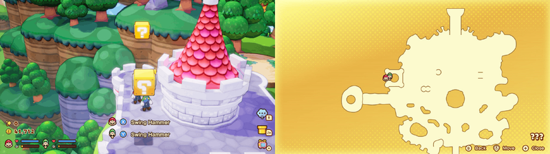 Block 40 in the Soli-Tree from Mario & Luigi: Brothership