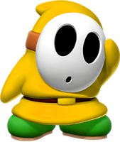 Yellow Shy Guy from Mario Kart Tour