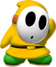 Yellow Shy Guy from Mario Kart Tour