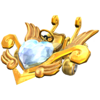 Gold Cupid's Arrow from Mario Kart Tour