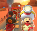 The course icon of the T variant with Captain Toad