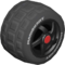 The BigR_BlackBlack tires from Mario Kart Tour