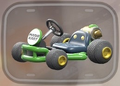 Green Pipe Frame
