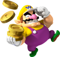 Mario Party 8 artwork: Wario