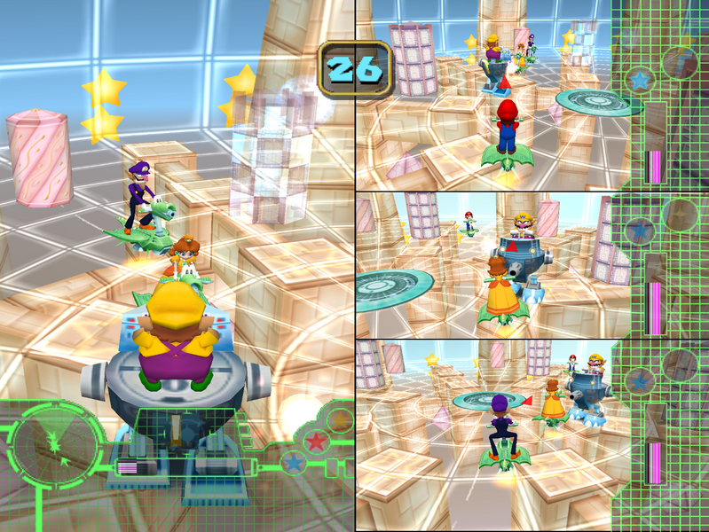 File:Mario Party 5 Mechs Parched Ruins.png