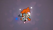 Penny becoming small to enter the game world