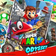 Promotional artwork for Super Mario Odyssey from Nintendo Co., Ltd.'s LINE account