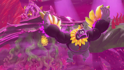 Thumbnail for "Ostrich Bananza" from Donkey Kong Bananza used for Nintendo Music.