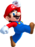 Artwork of Mario in New Super Mario Bros. U