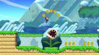 Thumbnail of Stingy Big Piranha Plants in New Super Mario Bros. U