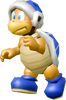 Model of a Boomerang Bro from New Super Mario Bros. Wii.