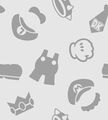 Gray Mario & friends icons