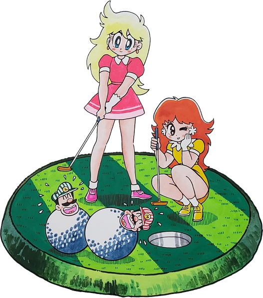 File:Peach and Daisy SMWMOG.png