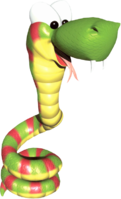 Rattly artwork from Donkey Kong Country 2: Diddy's Kong Quest