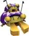 Rendered model of the Mandibug Stack in Super Mario Galaxy.