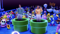 The Nintendo Switch 2 Camera being used in the Bowser Live mode